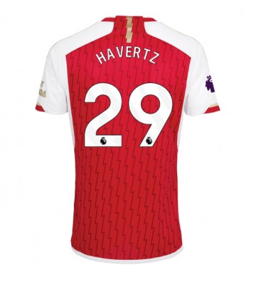 Lacne Muži Futbalové dres Arsenal Kai Havertz #29 2023-24 Krátky Rukáv - Domáci